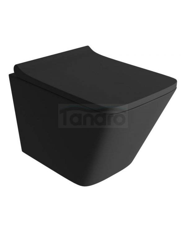 LAVITA Miska wisząca WC Lago Black