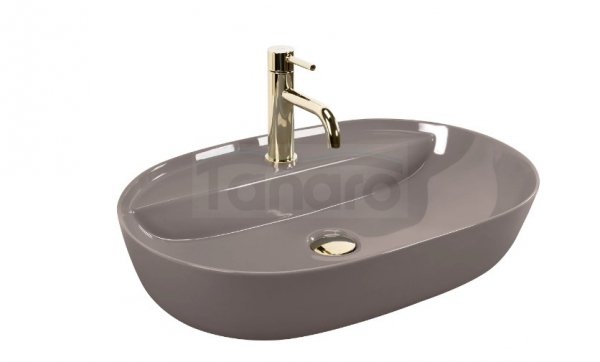 REA - Umywalka AURA 61 Beige Shiny