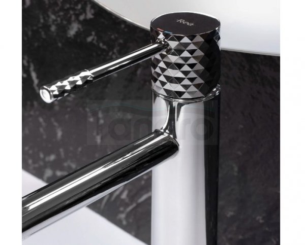 REA - Bateria umywalkowa LUNGO Diamond Chrom Wysoka