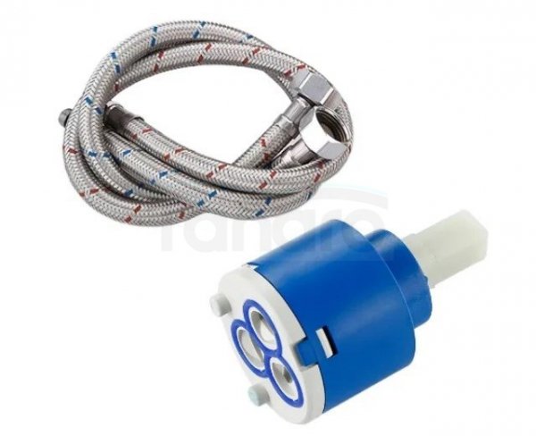 REA - Bateria umywalkowa HASS Chrome Niska