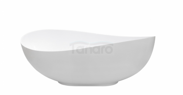 BESCO Wanna wolnostojąca Siya 160x92 + klik-klak chrom #WMD-160-S