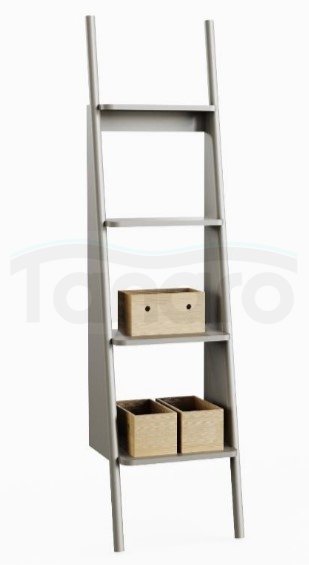 KROFAM - Regał DUKLA 40 cm z 3 skrzyniami, szary  DU 4005-44Z-S