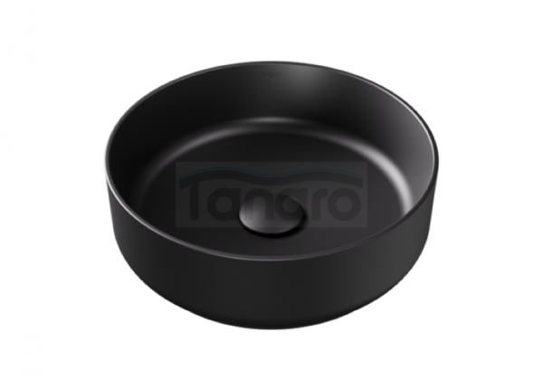 BESCO Umywalka nablatowa Clea Cera-Line 34,5 Matt Black UNCM-35-CLC