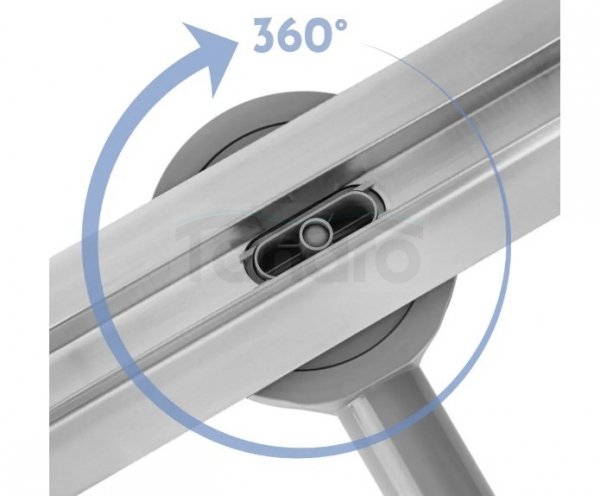 REA - Odpływ Liniowy NEOX SLIM PRO Stal Szczotkowana 60