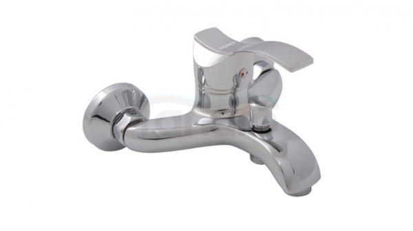 KUCHINOX - Bateria wannowa ARGO ścienna bez zestawu natryskowego  BKA_010D