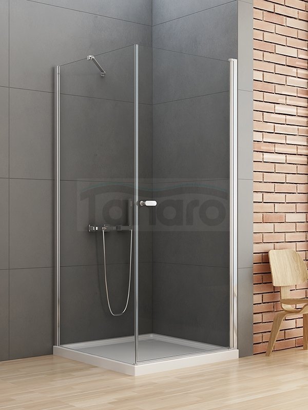 NEW TRENDY Kabina prysznicowa drzwi uchylne NEW SOLEO 70x120 D-0139A/D-0151B