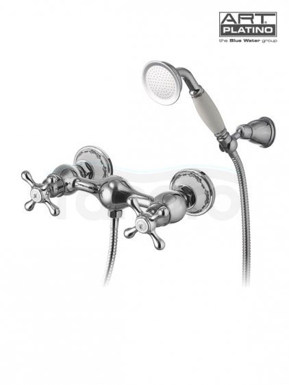 BLUE WATER Bateria prysznicowa retro NIKOLAS NIK-BPK.030C