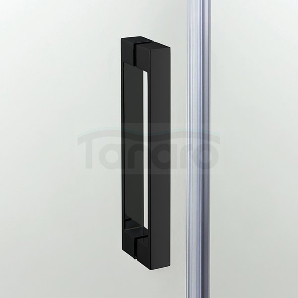 NEW TRENDY -Kabina pięciokątna NEW KOMFORT 90x90x190 8mm czarna/black K-0472