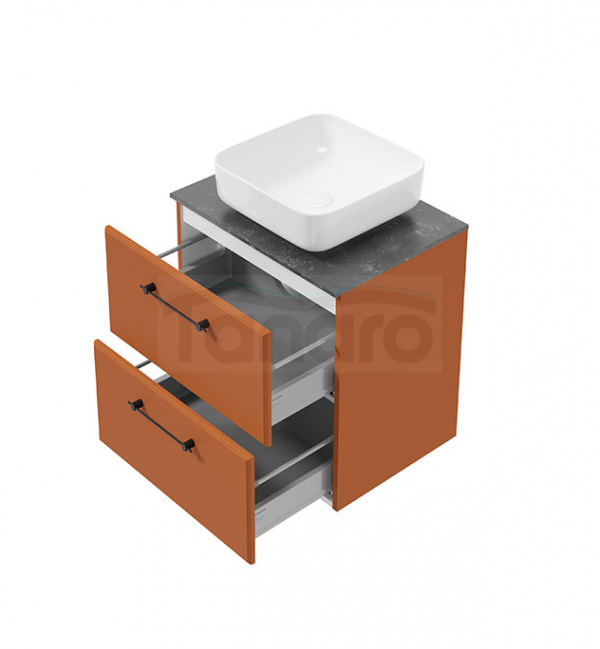 DEFTRANS szafka pod umywalkę z dwiema szufladami 60x60 Mo-re D60 bodega mat 291-D-06003