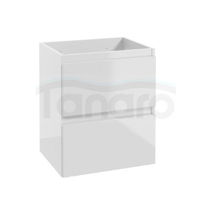 AQUAFORM - szafka podumywalkowa / podblatowa 2S 50 OTTIMA biały połysk AQ.401-1105011
