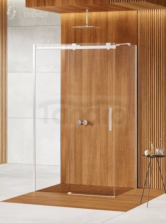 NEW TRENDY Kabina prysznicowa przyścienna drzwi przesuwne SOFTI 120x100x200 EXK-3943