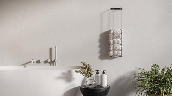 Wieszak na ręczniki do łazienki w stylu loft WL MetalFab