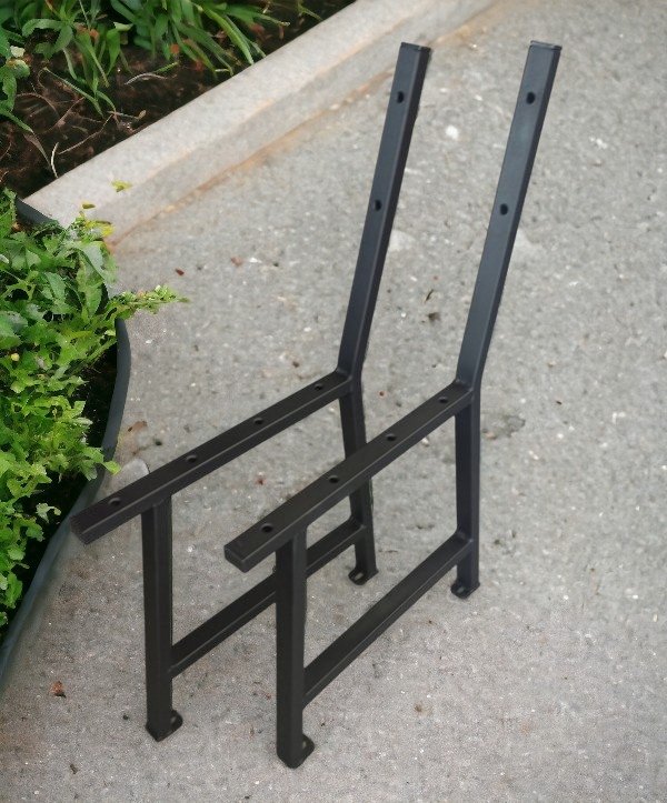3x Nogi ławki ogrodowej noga proste N1 komplet MetalFab