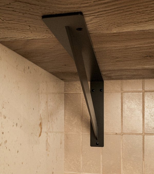 Wspornik Półki Umywalki 35 cm do Kuchni Salonu Loft Wieszak