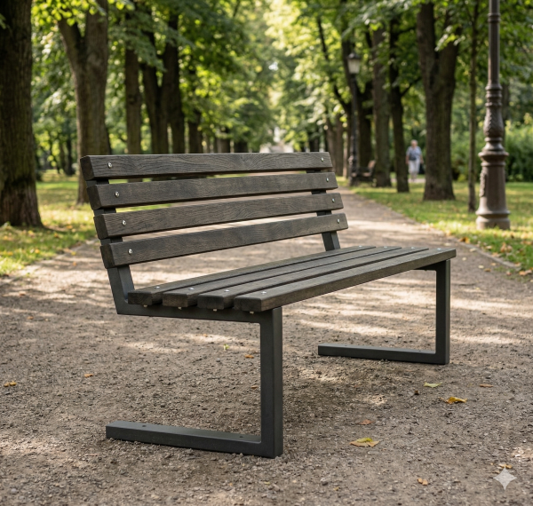 Nogi ławki ogrodowej noga Cruze komplet