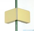 New Trendy Eventa Gold Shine kabina prysznicowa przyścienna 120x90x200 przejrzyste Prawa Złoty połysk EXK-4813