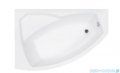 Besco Rima 150x95cm wanna asymetryczna lewa + obudowa + syfon #WAR-150-NL/OAR-150-P/L/19975