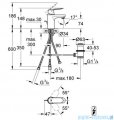 Grohe Eurosmart Cosmopolitan bateria umywalkowa DN 15 niska do otwartych term. bezciśnieniowych 32955000