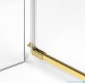 New Trendy Eventa Gold Shine kabina prysznicowa prostokątna 110x70x200 cm lewa przejrzyste Złoty połysk EXK-4707