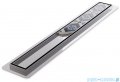 Wiper New Premium Pure Odpływ liniowy z kołnierzem 110 cm syfon drop 50 szlif 500.0172.02.110