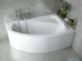 Besco Rima 130x85cm wanna asymetryczna prawa + obudowa + syfon #WAR-130-NP/OAR-130-P/L/19975
