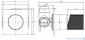 Omnires Contour bateria prysznicowa podtynkowa złoto szczotkowane CT8045GLB