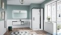 Novellini Glax 1 2.0 kabina standard 80x80 czarna G21A80TF-1HH