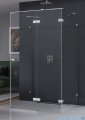 New Trendy Eventa kabina prysznicowa przyścienna 80x90x200 cm przejrzyste Prawa EXK-4574
