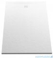 New Trendy Mori brodzik konglomeratowy prostokątny 120x80x3 cm biały B-0435