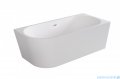 Besco Zoya 170x80cm wanna asymetryczna z obudową prawa + syfon #WAS-170-ZP