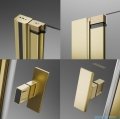 Radaway Nes Brushed Gold Ptj kabina pięciokątna 80x100cm prawa złoto szczotkowane 10052000-99-01R/10052400-99-01