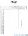Clusi Ares kabina Walk-in z ścianką boczną 80x200 cm lewa przejrzyste 3329ARE80L