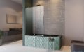 Radaway Furo SL PND II parawan nawannowy 120cm lewy chrom połysk/przejrzyste 10309638-01-01L/10112594-01-01