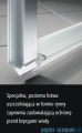 Kermi Cada XS drzwi wahadłowe 2-skrzydłowe 70 cm CKPTD07020VPK