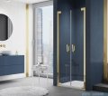 SanSwiss Cadura Gold Line drzwi wahadłowe 80cm dwuczęściowe  CA2C0801207