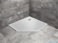 Radaway Doros Pt E Stone brodzik pięciokątny 100x80x5cm prawy biały SDRPT1080-01-04SR