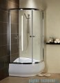 Radaway Premium A Kabina półokrągła 90x90x170 szkło satinato