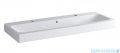 Geberit iCon Umywalka wisząca z dwoma otworami z przelewem 120x48 cm KeraTect 124020600