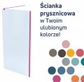 Massi Walk in Gold 90x195cm kabina Walk In przejrzyste MSKP-FA1020-90-G