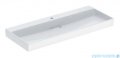 Geberit One CleanDrain Umywalka prostokątna z otworem na baterię 120x48cm KeraTect 505.048.00.1
