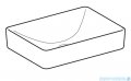 Geberit VariForm Umywalka prostokątna stawiana na blat 55x40cm KeraTect 500.779.00.2