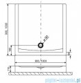 Brodzik 90x90 kwadratowy Excellent Forma kompaktowy biały BREX.FOR09WHC