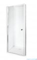 Besco Sinco drzwi prysznicowe wahadłowe 80x195 przejrzyste DS-80