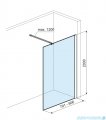 Excellent Vidoq Walk-in ścianka prysznicowa prosta 80x200 cm, chrom KAEX.1506.K.800.CR