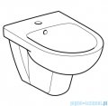 Geberit Selnova bidet wiszący biały 500.264.01.7