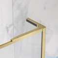 Radaway Modo F SL Brushed Gold II kabina Walk-in 90x201,6cm prawa Szczotkowane Złoto szkło przejrzyste 10419094-99-01R
