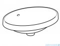 Geberit VariForm Umywalka owalna wpuszczana w blat 55x40cm 500.716.01.2