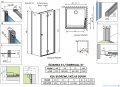 Radaway Essenza Kdj B kabina 90x90cm prawa szkło przejrzyste 1385082-01-01R/1384050-01-01