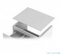 Oristo blat uniwersalny 120x1,6x46cm biały mat OR00-BU-120-2
