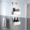 Tiger 2 Store wisząca półka prysznicowa 25cm biała 1500210146
